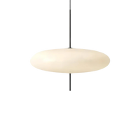 Taklampa - oval glas minimalistisk LED
