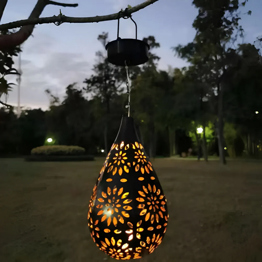 Lampa Zewnętrzna Solarna Luxe – Eleganckie Oświetlenie do Twojego Ogrodu 1