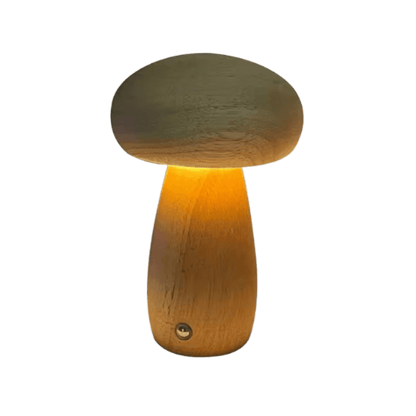Lampka Nocna Portobello LED – Eleganckie Oświetlenie z Naturalnego Drewna 1