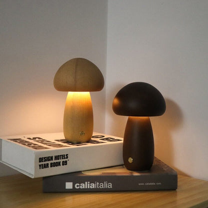 Lampka Nocna Portobello LED z Drewna – Eleganckie i Ciepłe Oświetlenie 6