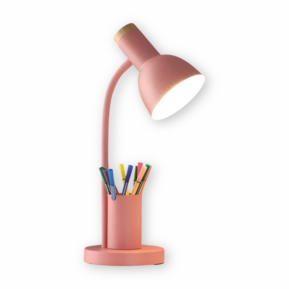 LumoDesk Nowoczesna Lampa Stołowa LED – Ciepłe Światło dla Przytulnej Atmosfery 2