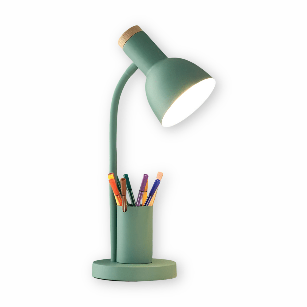 LumoDesk Nowoczesna Lampa Stołowa LED – Ciepłe Światło dla Przytulnej Atmosfery 3
