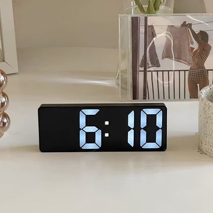 Lustrzany Budzik LED Cyfrowy – Nowoczesny Design i Elegancja 3