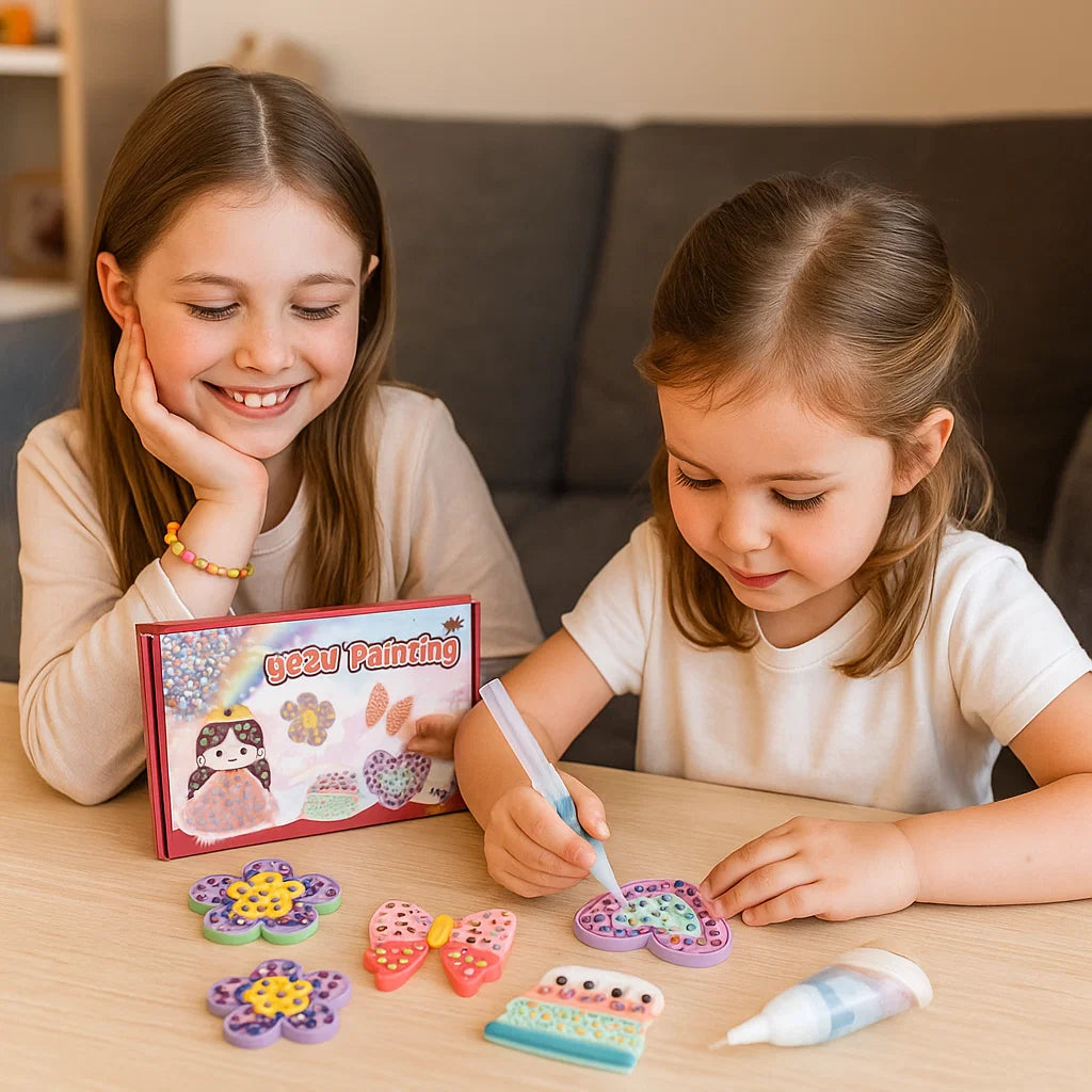 Malowanie Magicznymi Koralikami – Kreatywna Zabawka dla 6 Latka 0