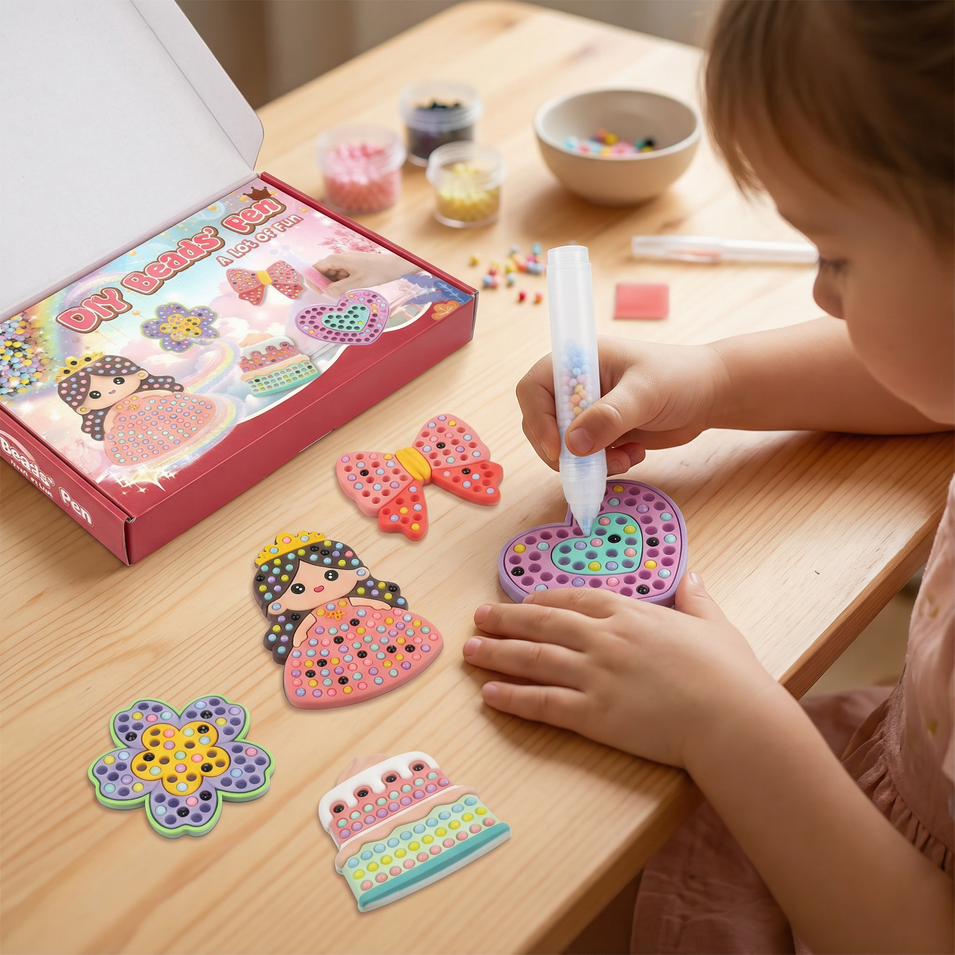 Malowanie Magicznymi Koralikami – Kreatywna Zabawka dla 6 Latka 1