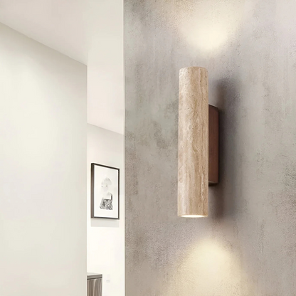 Marmurowy Kinkiet LED Wabi Sabi – Tworzy Elegancką Atmosferę 0