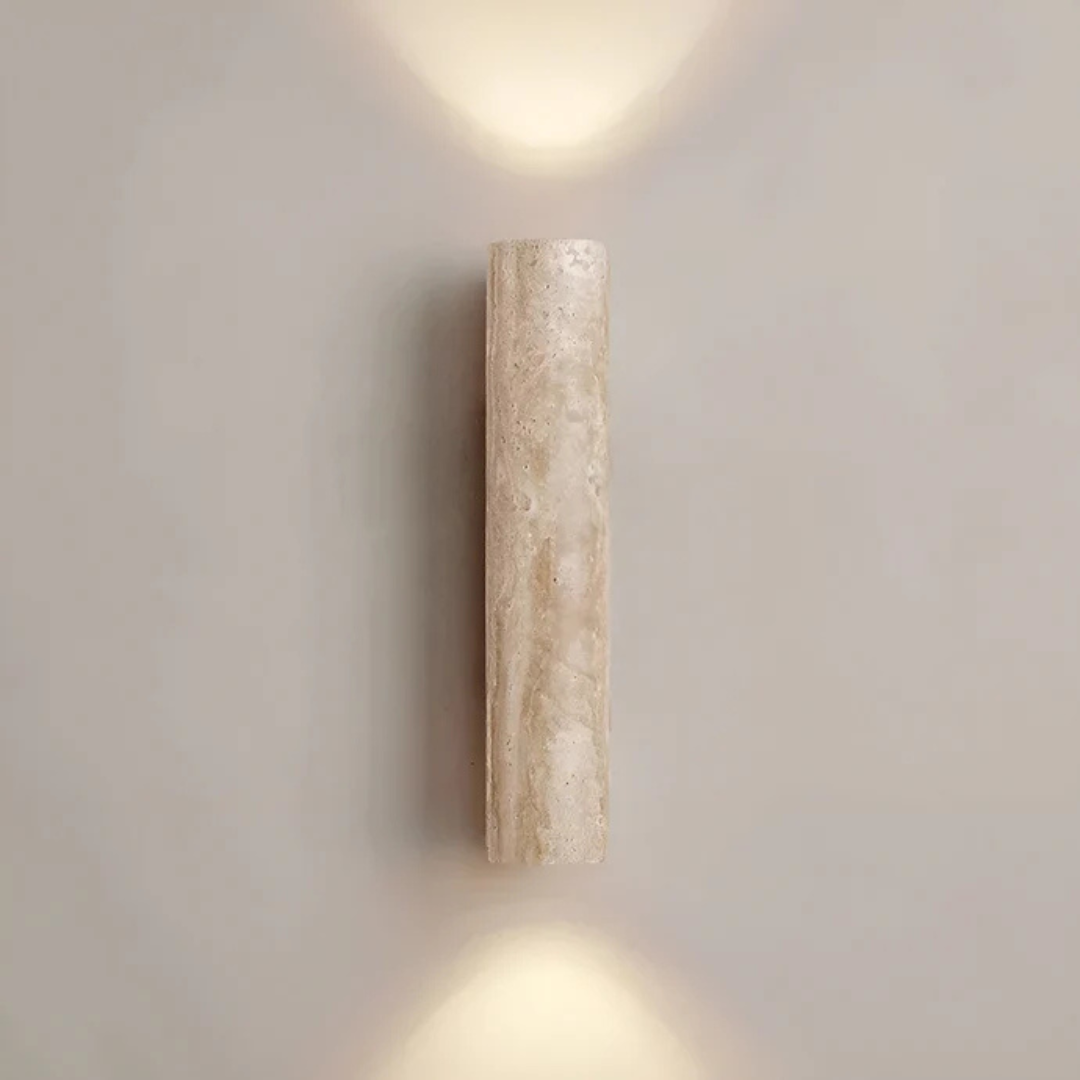 Marmurowy Kinkiet LED Wabi Sabi – Tworzy Elegancką Atmosferę 3