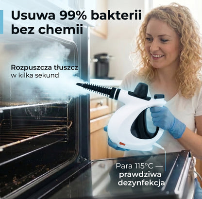 Myjka Parowa Paromix – Skuteczne Czyszczenie Bez Chemii 3