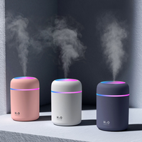 Luftfuktare - nano LED trådlös tyst