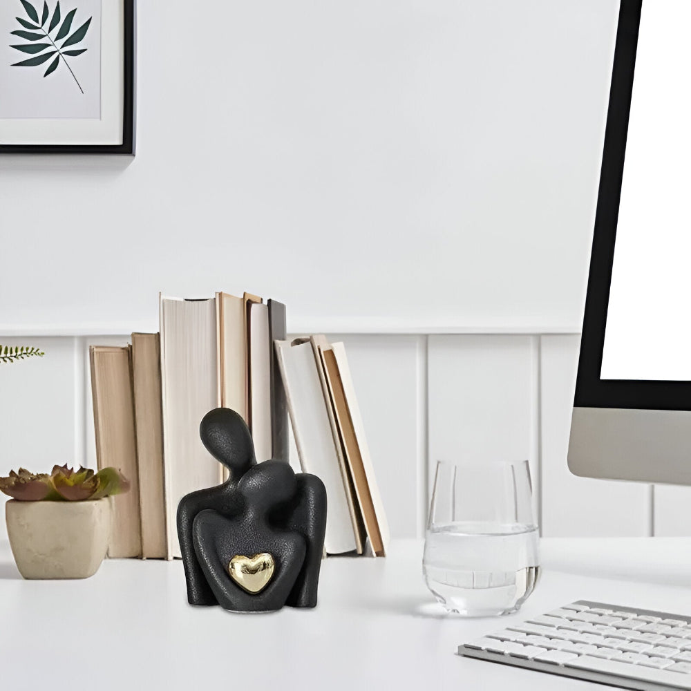 Nordycka Minimalistyczna Figurki Pary – Elegancki Akcent do Nowoczesnych Wnętrz 3