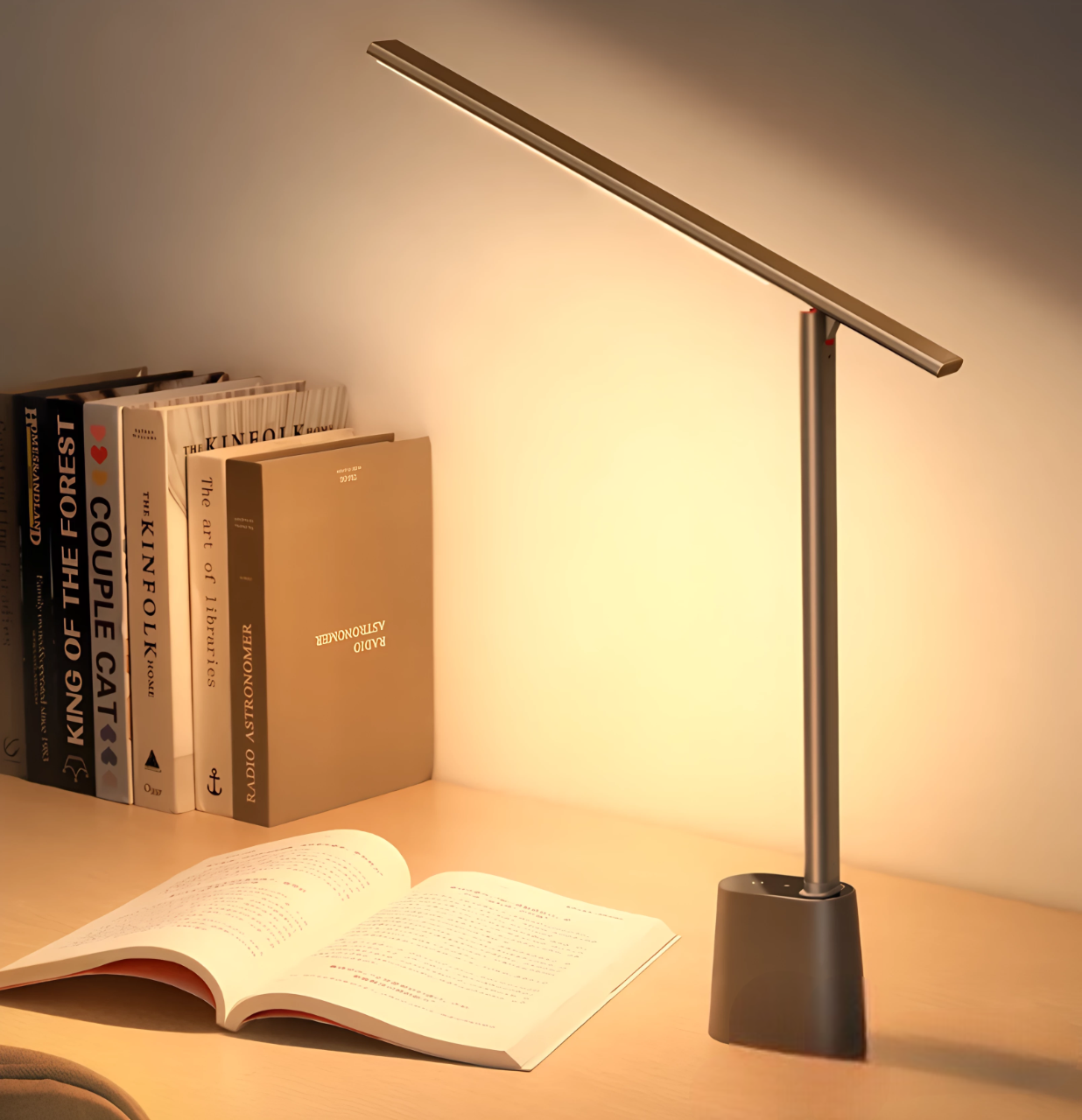 Nowoczesna Lampka Biurkowa LED – Stylowe Oświetlenie do Twojego Wnętrza 1
