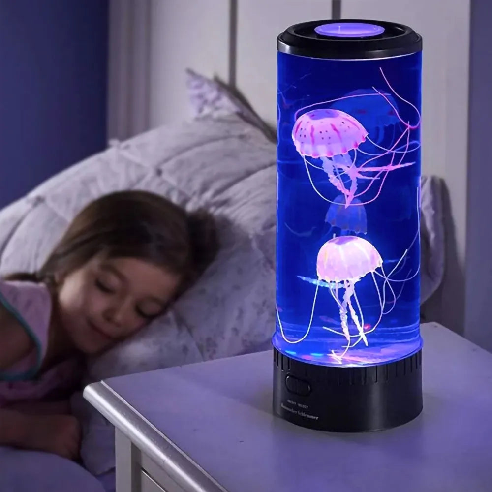 OceanGlow Lampa Meduzowa – Relaksujący Blask dla Spokoju 0