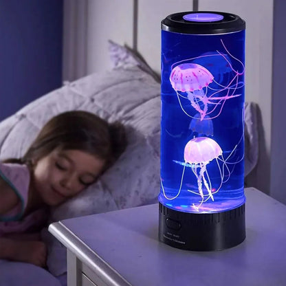 OceanGlow Lampa Meduzowa – Relaksujący Blask dla Spokoju 0