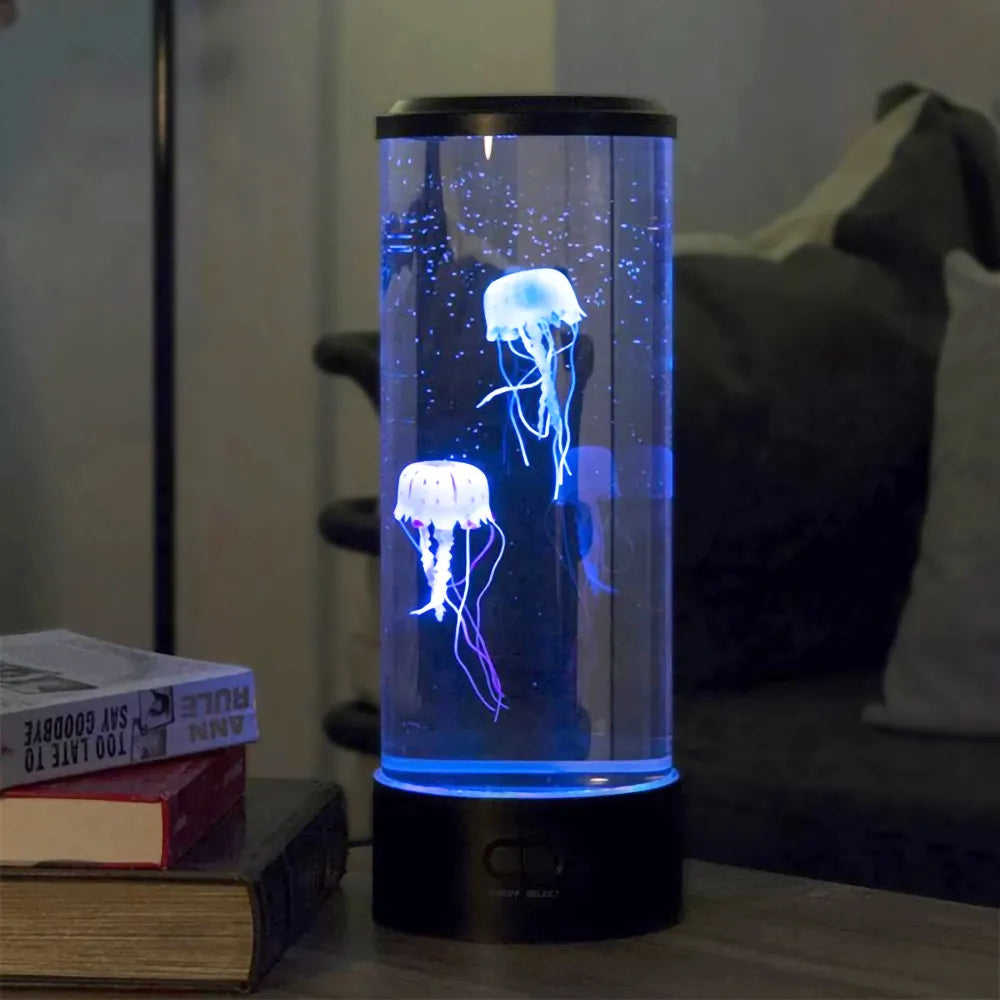 OceanGlow Lampa Meduzowa – Relaksujący Blask dla Spokoju 1