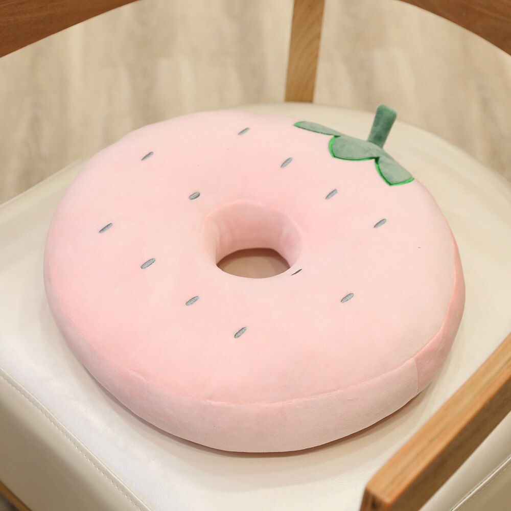 Okrągła Poduszka Dekoracyjna Donut – Stylowy Akcent do Pokoju Dziecięcego 2