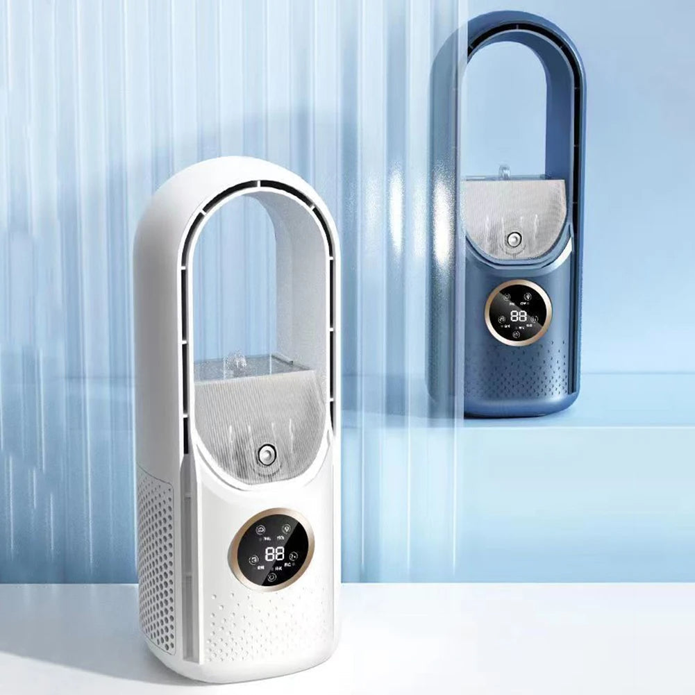 Przenośny Klimatyzator Bezłopatkowy USB – Ciche i Efektywne Chłodzenie 3
