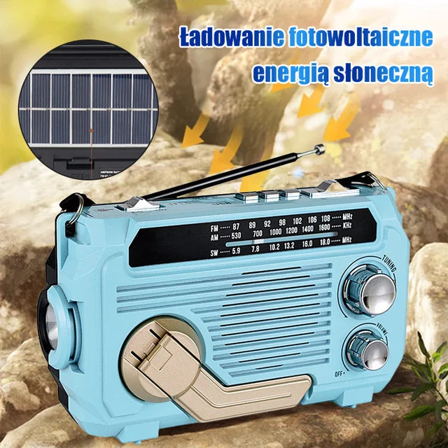 Ręczne Radio Z Funkcją Ładowania Awaryjnego – Niezawodna Komunikacja W Kryzysowych Sytuacjach 0