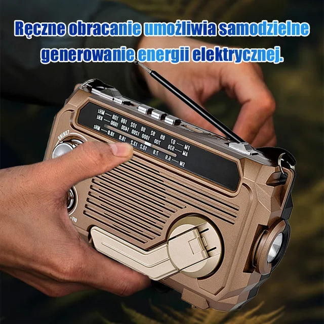Ręczne Radio Z Funkcją Ładowania Awaryjnego – Niezawodna Komunikacja W Kryzysowych Sytuacjach 1