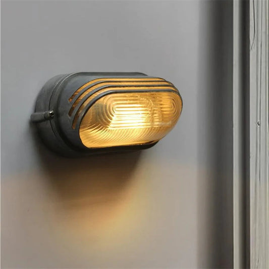 Retro Industrialny Kinkiet Zewnętrzny Wodoodporny – Eleganckie Oświetlenie na Zewnątrz 0