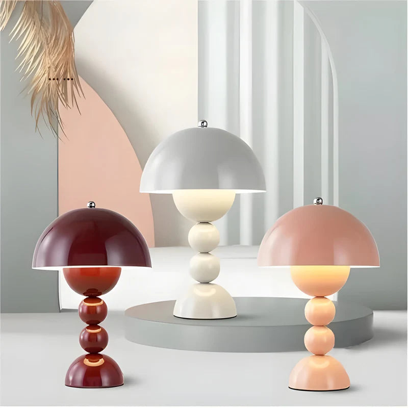 Skandynawska Lampa Stołowa LED – Stylowe Oświetlenie do Wnętrz 2