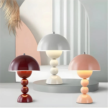 Skandynawska Lampa Stołowa LED – Stylowe Oświetlenie do Wnętrz 2