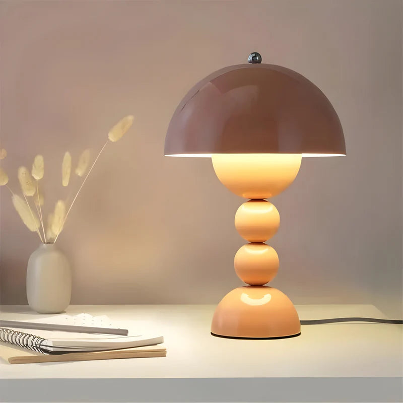 Skandynawska Lampa Stołowa LED – Stylowe Oświetlenie do Wnętrz 3