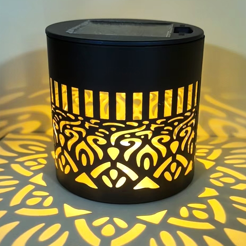 Solarna Lampa Mandala Ogrodowa – Ekologiczne Oświetlenie Zewnętrzne w Stylu Vintage 8