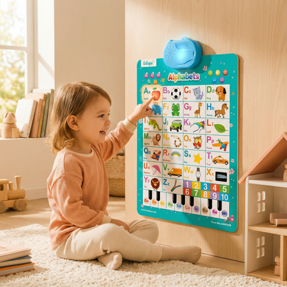 Tablica Edukacyjna Dla Dzieci – Interaktywna Nauka Angielskiego Zabawnie 1