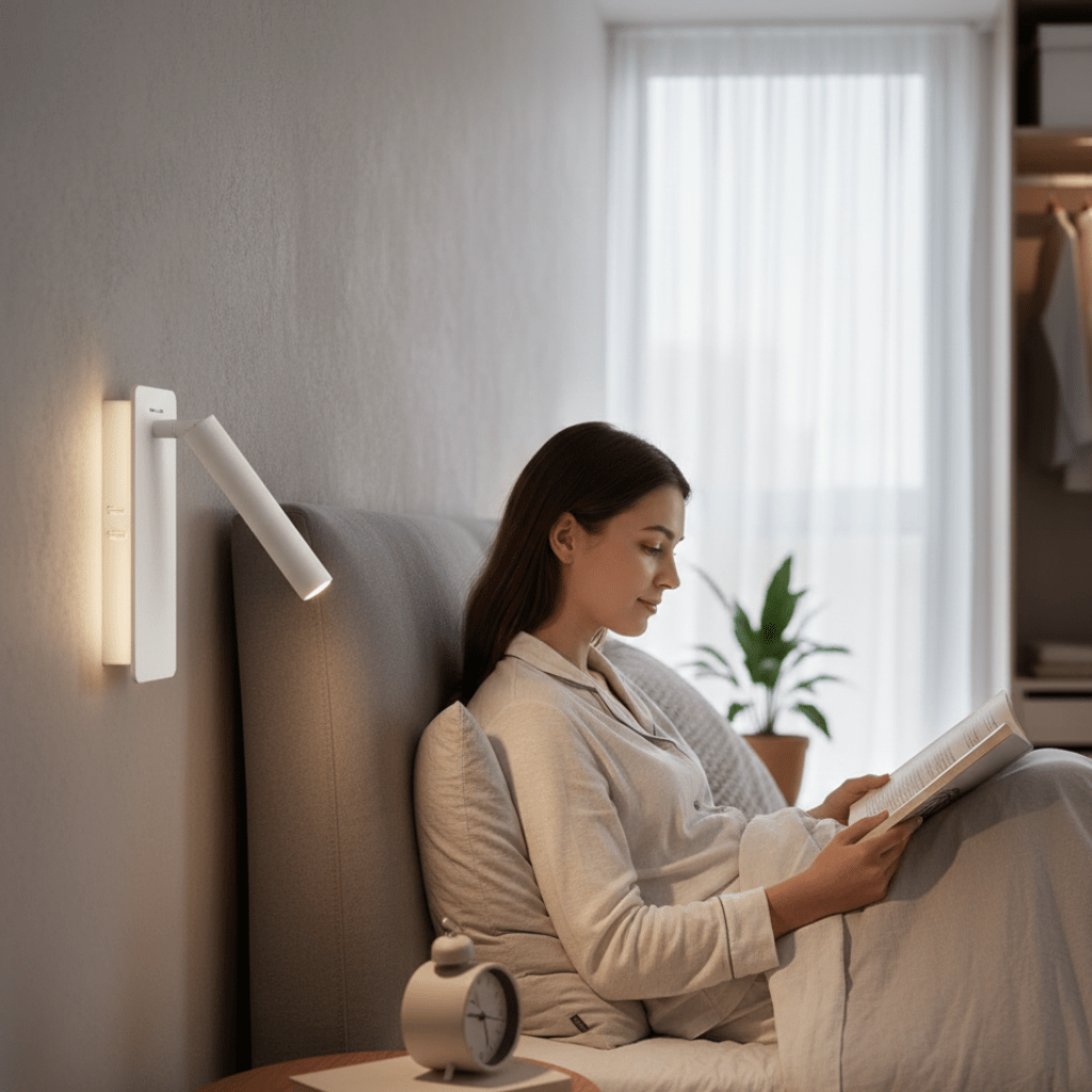 Twirllite Lampka LED Nocna – Elastyczne Oświetlenie do Czytania 1