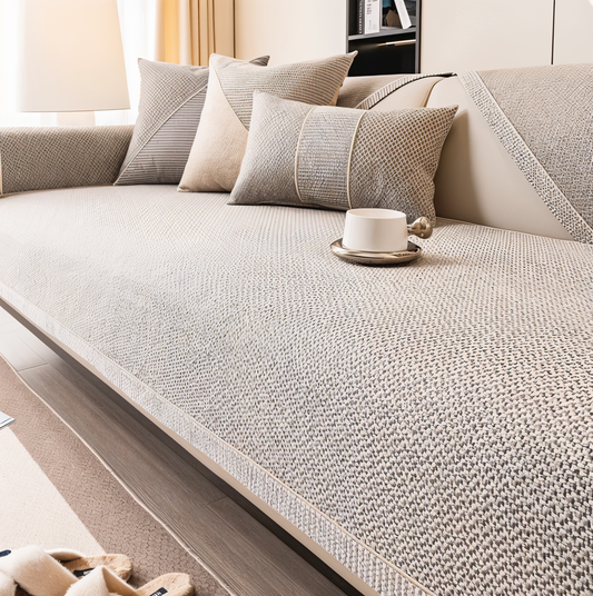 Uniwersalny Pokrowiec na Sofę Bawełniany – Elegancka Ochrona dla Twojej Meble 0