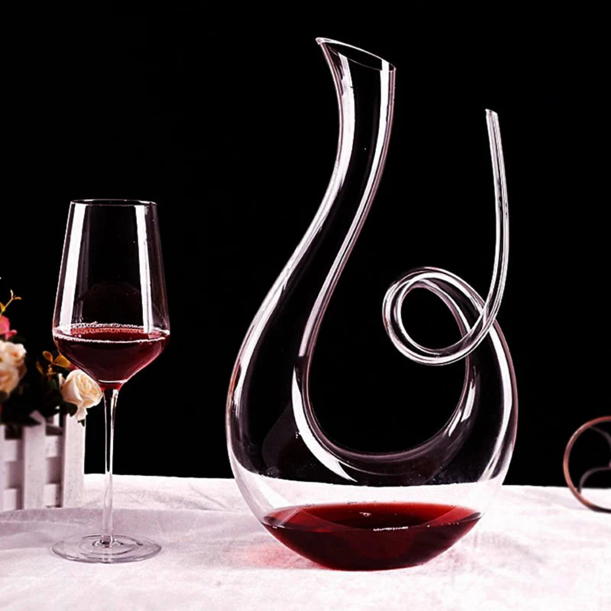 VinoCraft Karafka Do Wina – Elegancka Prezentacja Aromatów Wina 2