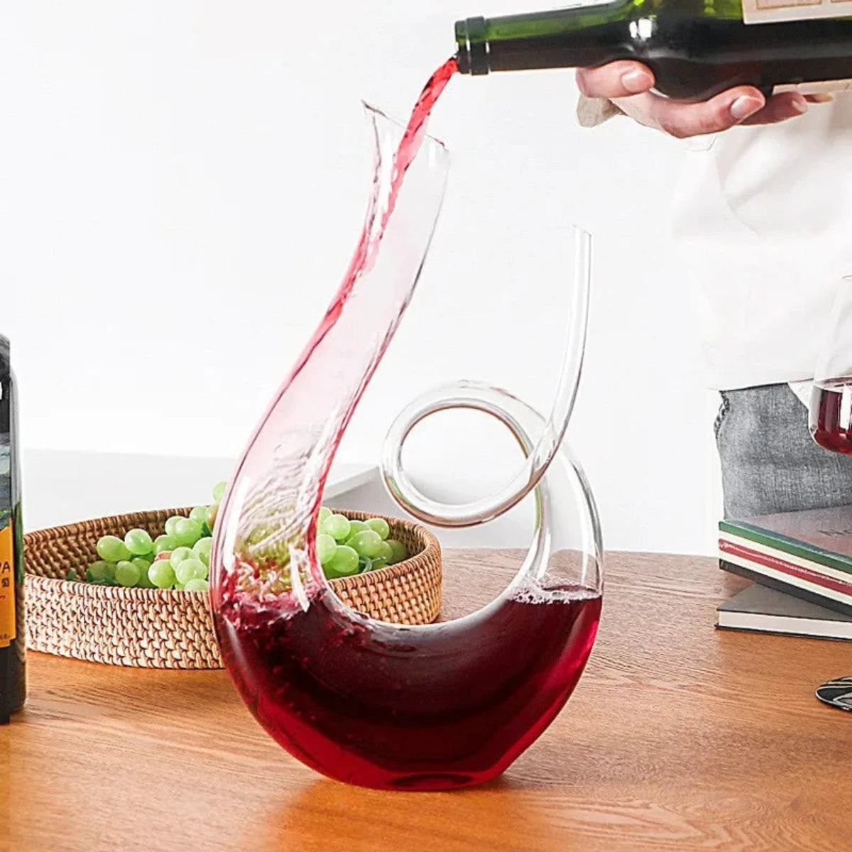 VinoCraft Karafka Do Wina – Elegancka Prezentacja Aromatów Wina 4