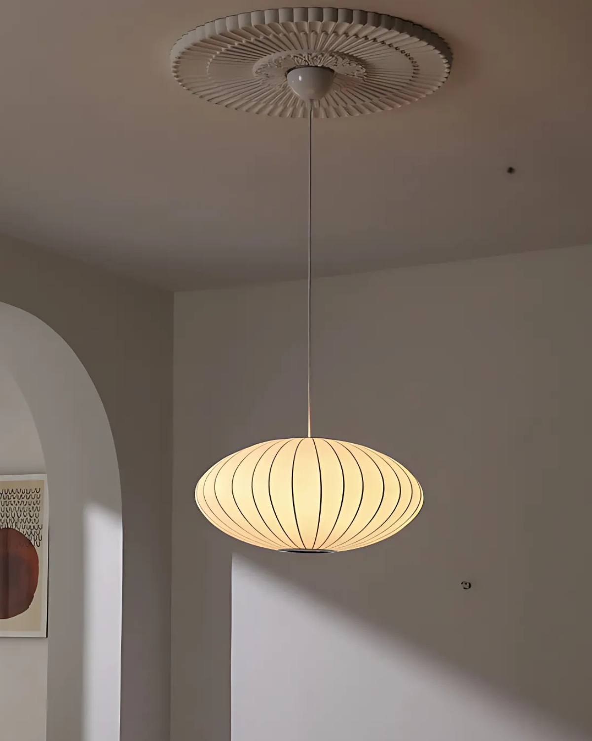 Wabi Sabi Oval Lampa Wisząca – Elegancka Atmosfera w Twoim Wnętrzu 2