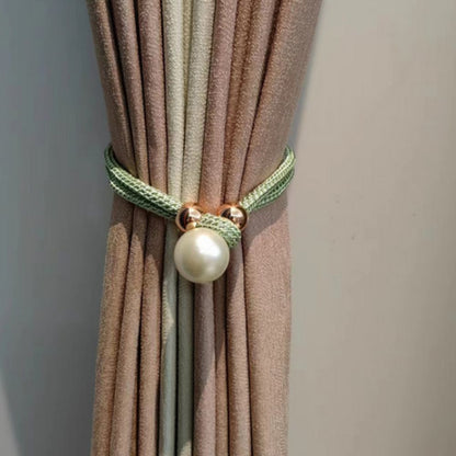 Zasłony Z Koralikami do Salonu – Elegancka Dekoracja Wnętrza 14