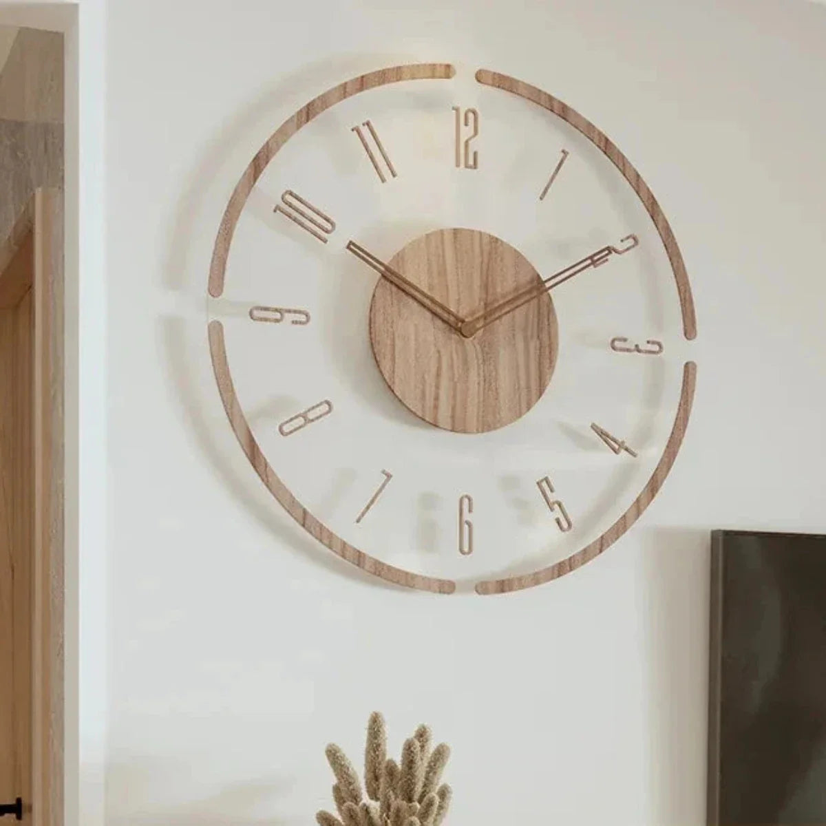 Zegar Ścienny Nordic Yara – Minimalistyczny Styl do Twojego Wnętrza 2