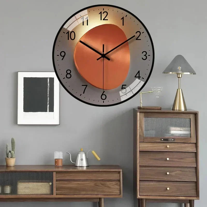 Zegar Ścienny Silentime – Nowoczesna Elegancja do Twojego Wnętrza 4