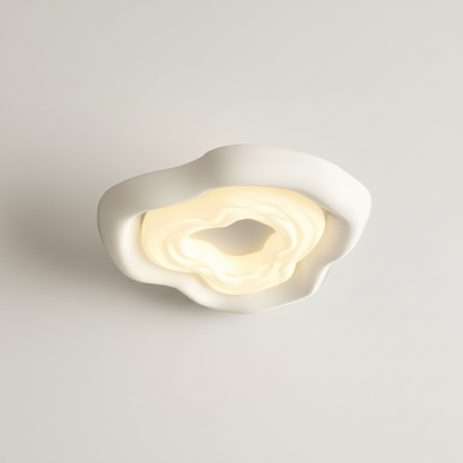 Lampa Sufitowa LED Rose Metalowa – Nowoczesna Szara do Sypialni