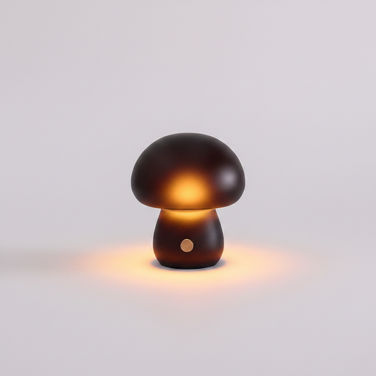 Lampka Nocna Portobello LED Drewniana – Ciepłe Oświetlenie do Sypialni