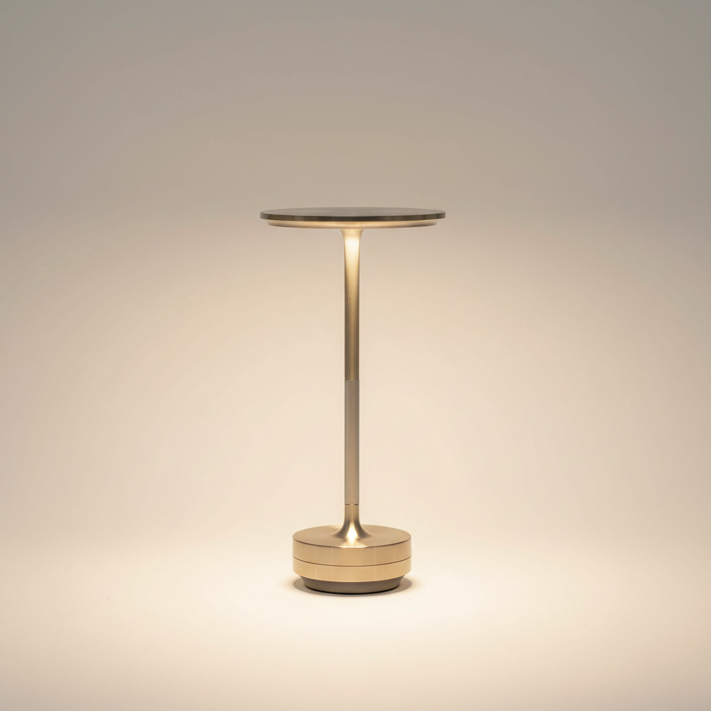 Lampa Stołowa Tap Retro Czarna – Aluminiowa LED Vintage do Baru