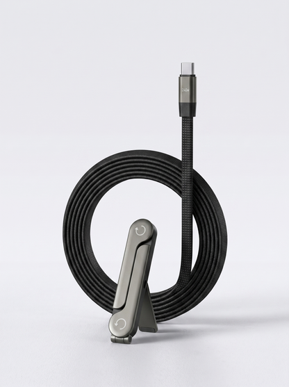 Kabel ładowania 240W - regulowany stojak złącze 90 stopni