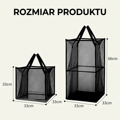 Kosz na pranie składany - rozmiar produktu