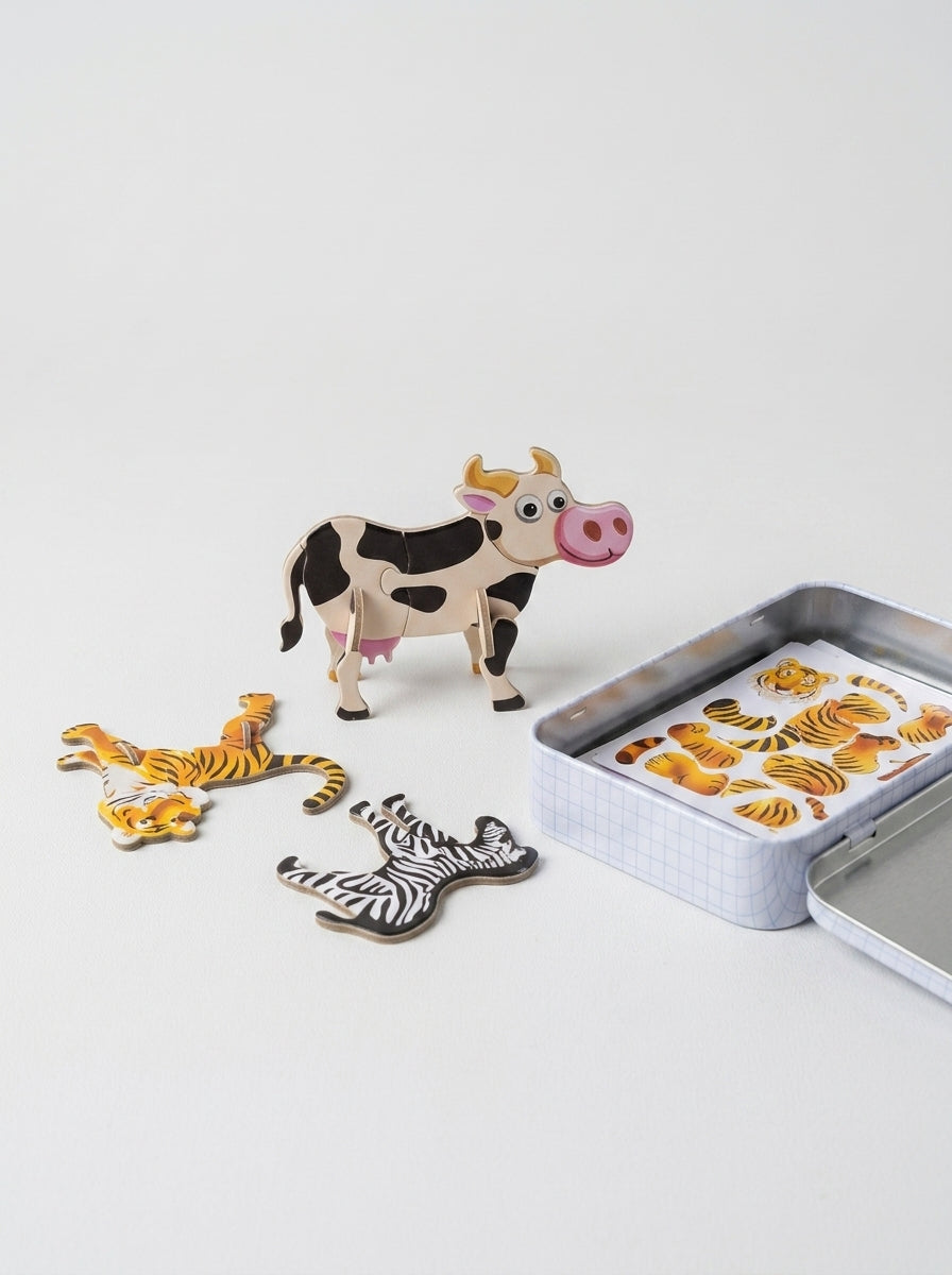 Puzzle piankowe - 3D z kreskówek dla dzieci
