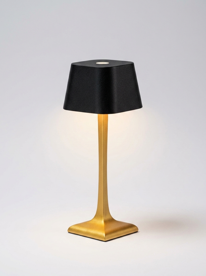 Lampa stołowa aluminiowa - bezprzewodowa LED ściemniana wodoodporna