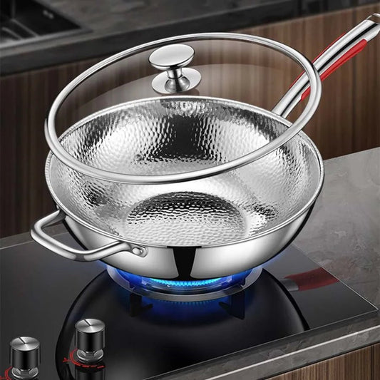 <strong>Panvion Wok Premium Okrągłe Dno</strong> – <strong>Precyzyjne Wszechstronne Gotowanie</strong> 1